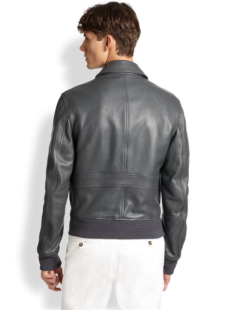 burberry brit remington leather jacket|burberry signatures for men.